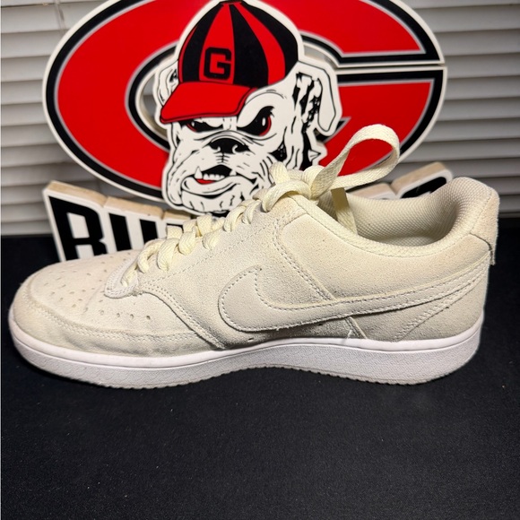 Nike Court Vision Cream Low-Top Sneakers Women’s Size 8 - Picture 3 of 8